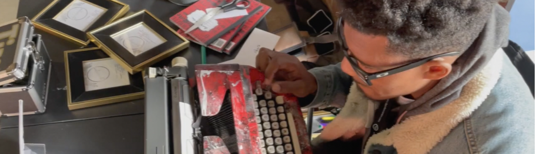 Make Christmas cards with a Poet Laureate