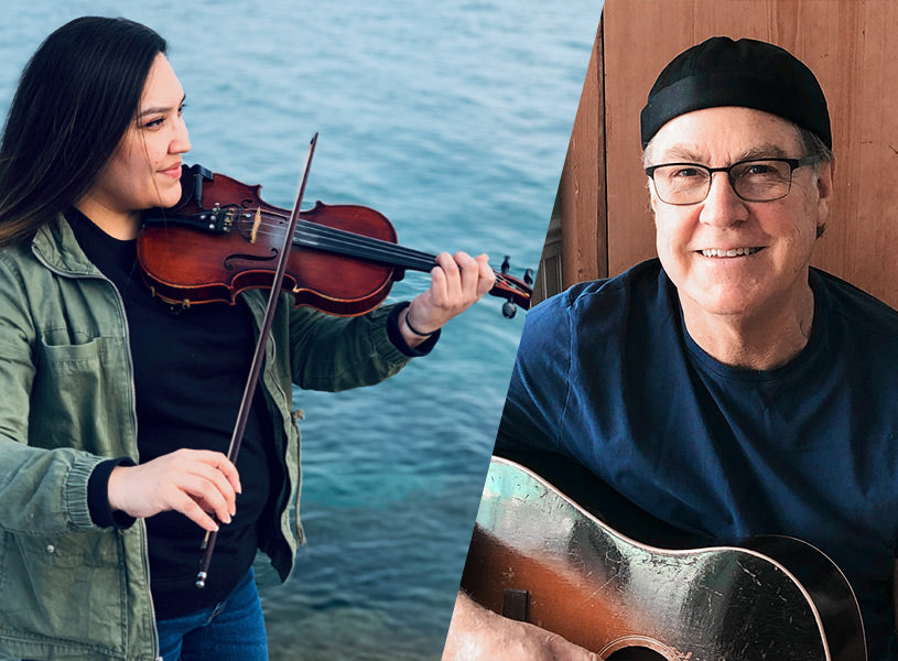 Fiddler Ruby John voices First Nations, European traditions