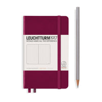 Leuchtturm 1917 A6 Softcover Pocket Sketchbooks - Dotted, Ruled - Various Colors