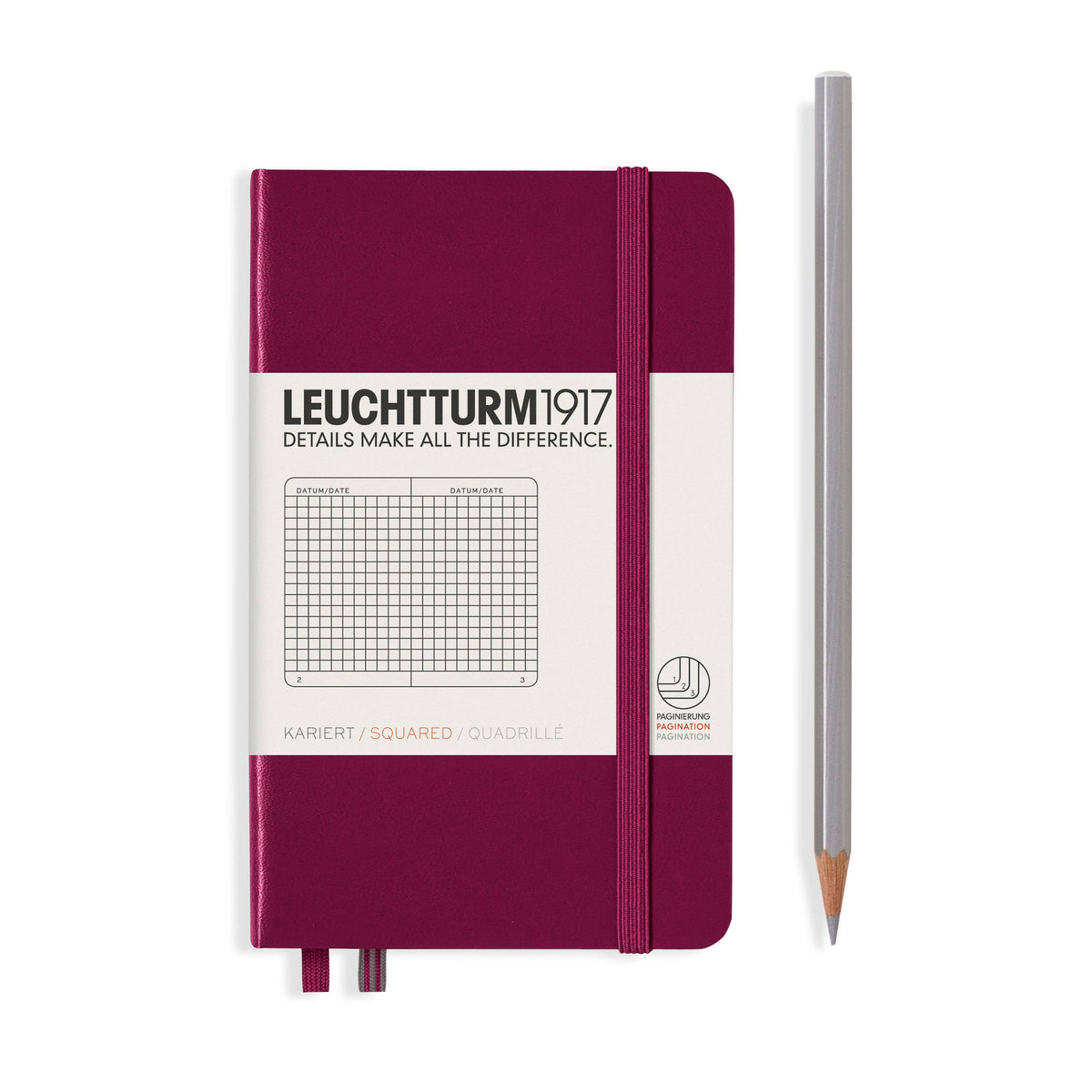 Leuchtturm 1917 A6 Softcover Pocket Sketchbooks - Dotted, Ruled - Various Colors