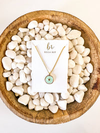The Clara Dainty Star Charm Necklace 18k Gold Plated / Bella Rey