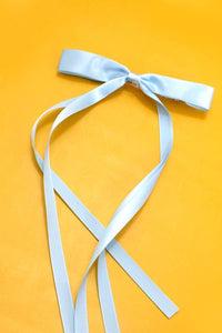 Hair Bow Clip - Long Playful Bows - Great Gift for Daughter, Sister, Friend