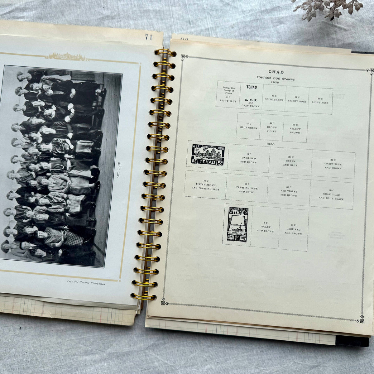 Vintage Mixed Media Journal - 9x12 inches