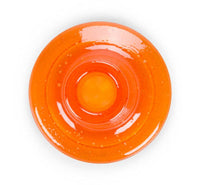 BRITISH COLOUR STANDARD - Glass Candleholder in Spanish Orange
