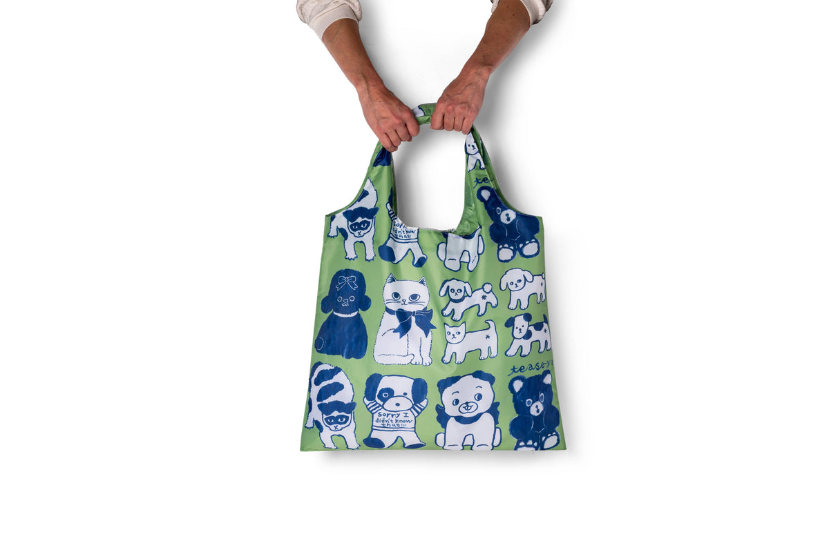 Snuggle Society Art Sack® by Naon Jeong | Reusable Pet Tote