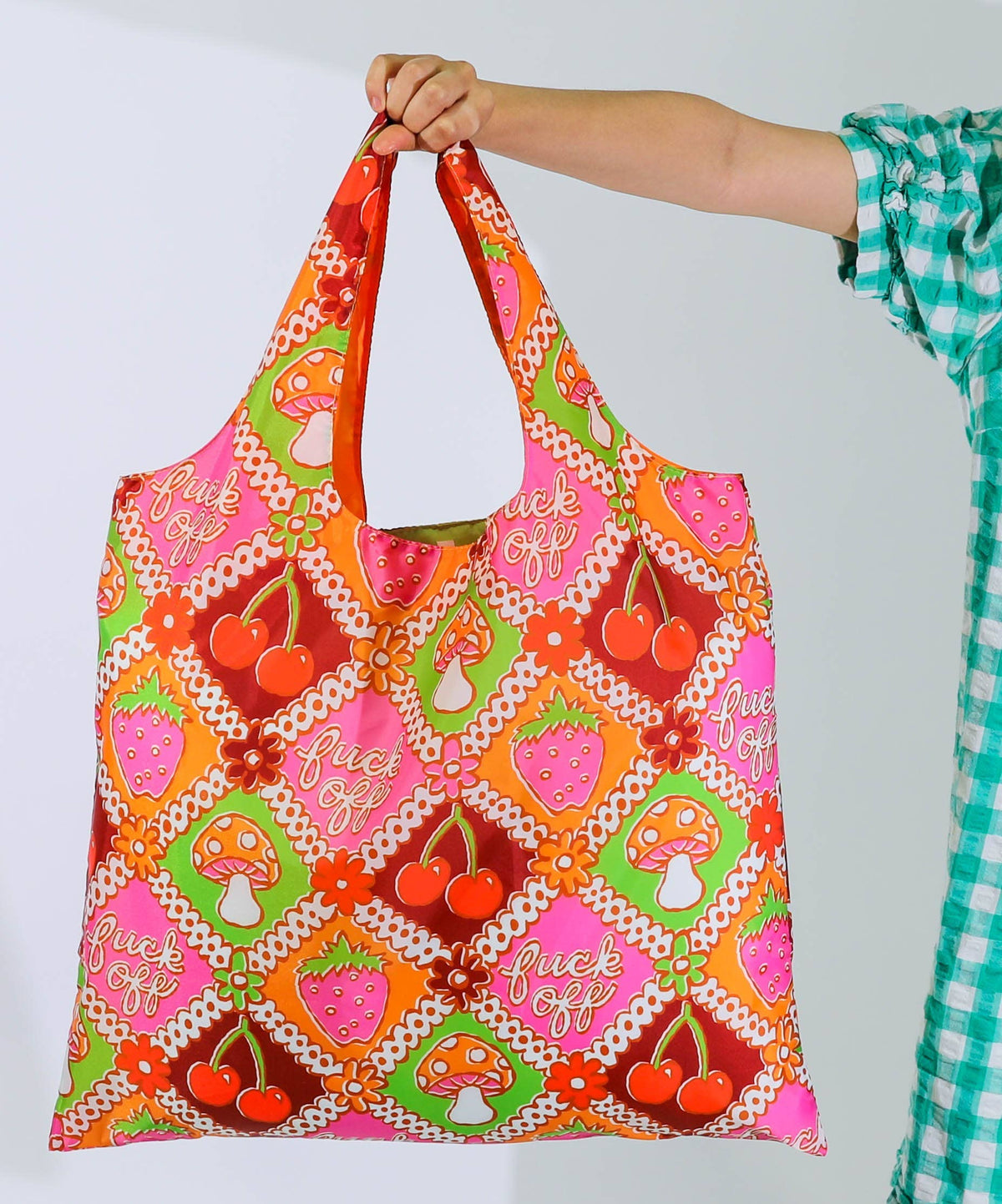 F*ck Off Retro Art Sack® | Eco-Friendly Reusable Tote Bag