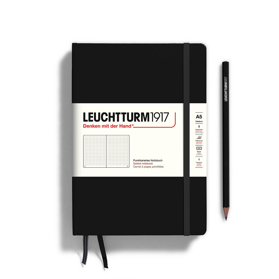 Notebooks - Medium (A5): Navy / Hardcover / Ruled