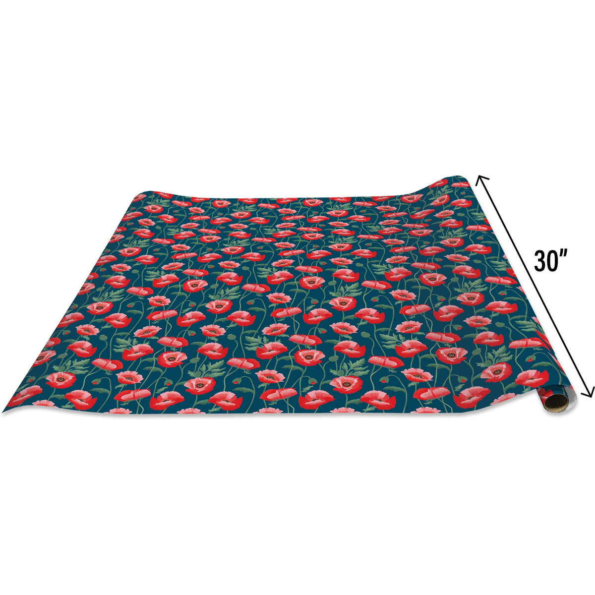 Pretty Poppies - Gift Wrap Rolls