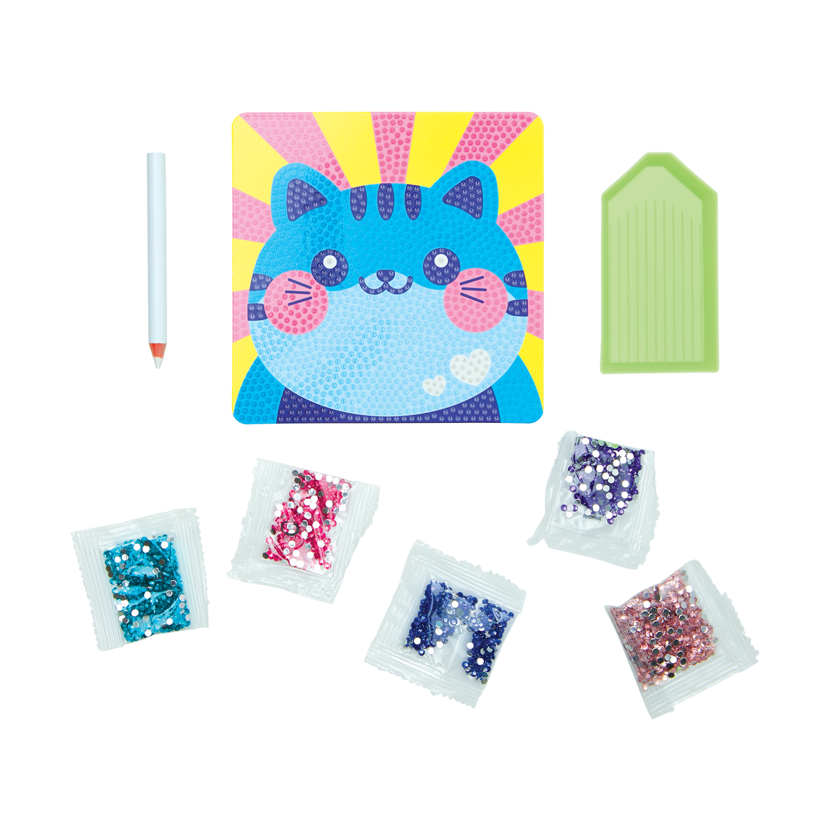 Razzle Dazzle DIY Mini Gem Art Kit - Cutesy Cat
