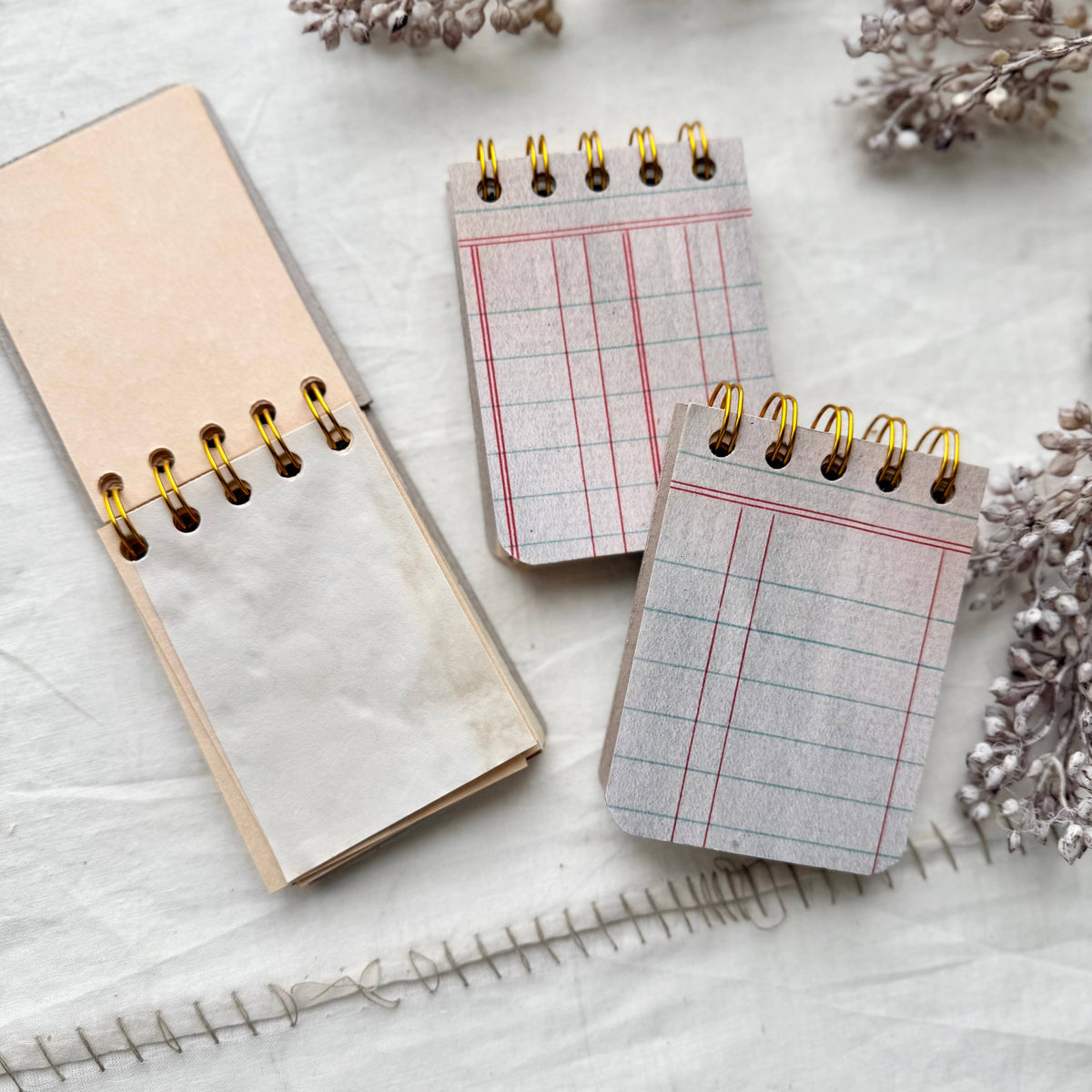 Mini Mixed Media Journal (2.5 x 3.5 inches)