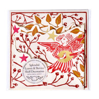 Splendid Shelf Decoration Leaves and Berries