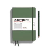 Notebooks - Medium (A5): Olive / Hardcover / Ruled