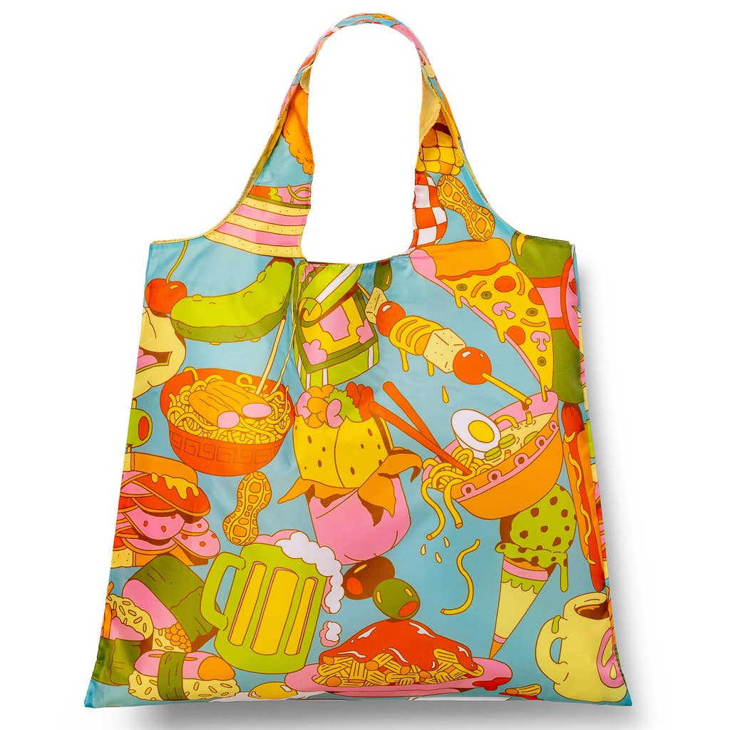 Gourmand Art Sack® by Clay Hickson | Reusable Foodie Tote