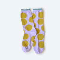 Big Dot Lavender Sock / Hooray Sock Co.