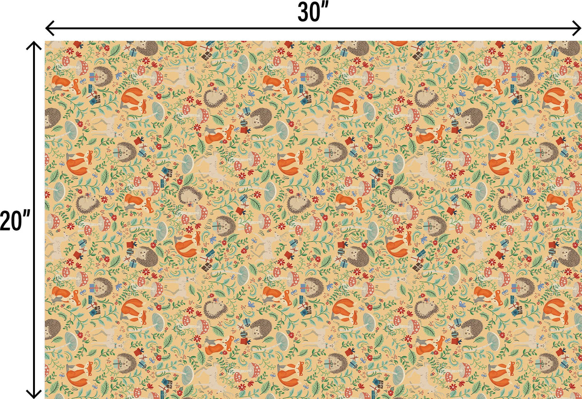 Krafty Fox - Designer Tissue - Printed