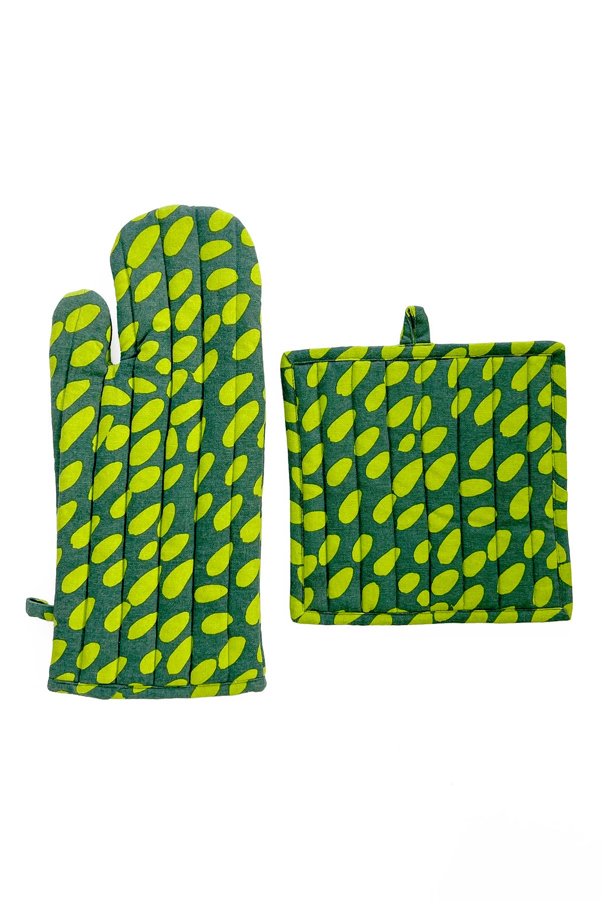 Oven Mitt & Potholder Set