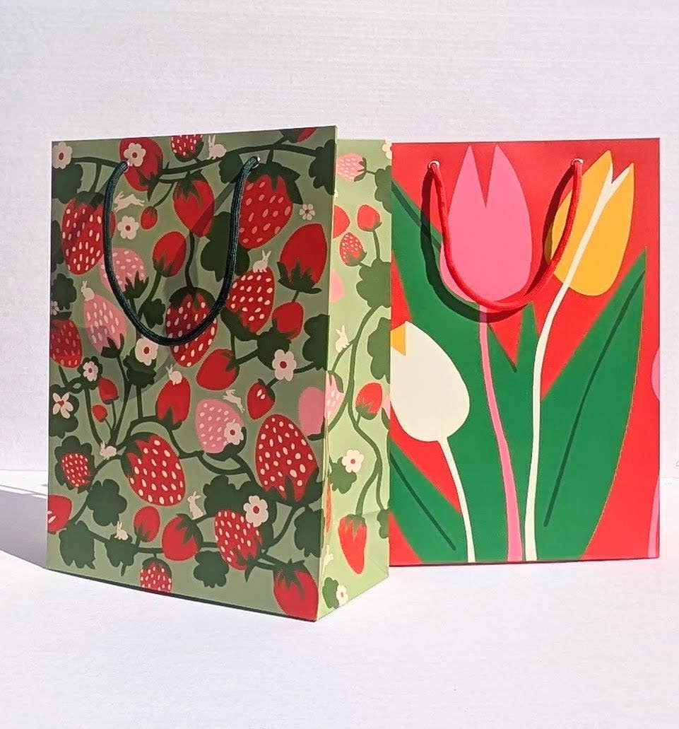 Gift Bag - Strawberry Garden