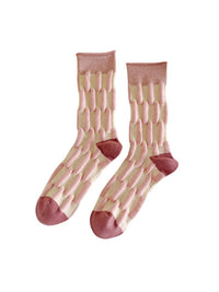 Rufia -  Seamless Mid-Crew Capsule Socks for Women - Fresh & Cute