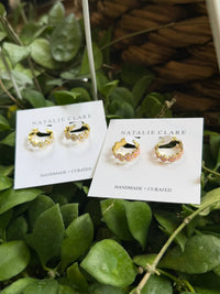 Daisy Baby Hoop Earrings