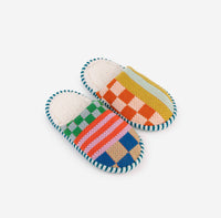 Pattern Patch Slide Slippers / verloop
