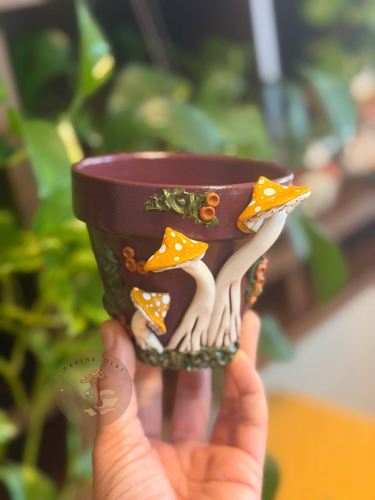 Plant Pots | Mushrooms