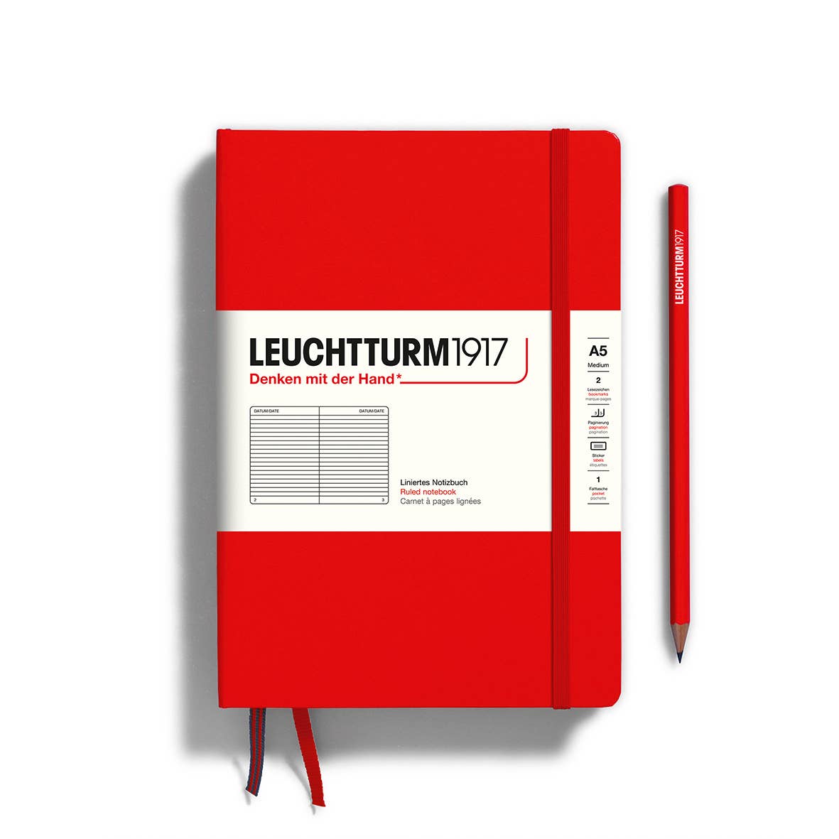 Notebooks - Medium (A5): Olive / Hardcover / Ruled