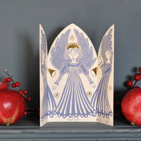 Extra Special Choir of Angels Triptych Card