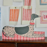 Giant Mantelpiece Menagerie Card: The Dog