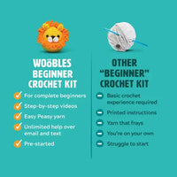 Jojo the Bunny Beginner Crochet Kit