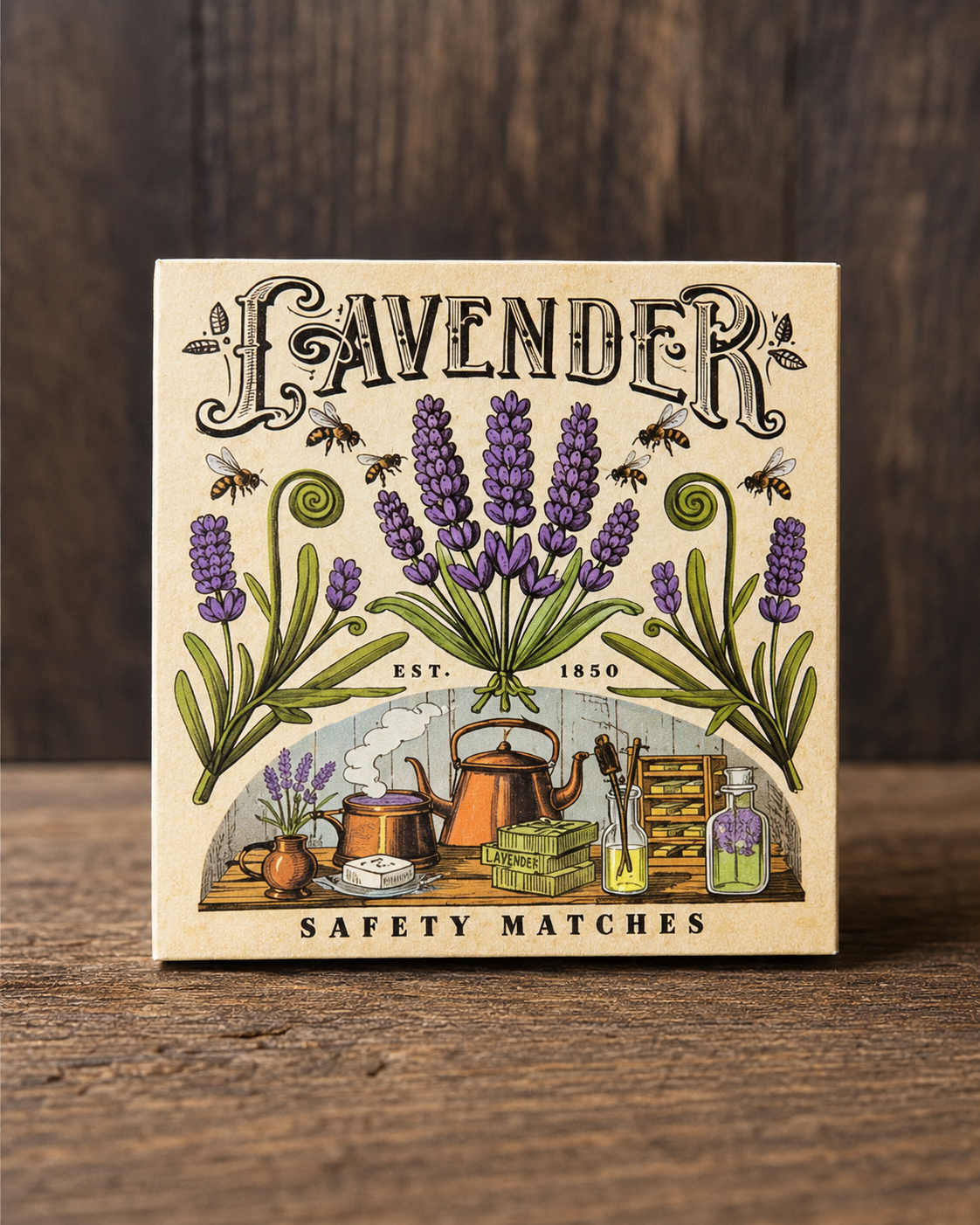 Lavender Matches – Botanical Collection