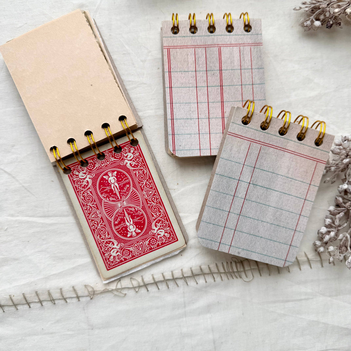 Mini Mixed Media Journal (2.5 x 3.5 inches)