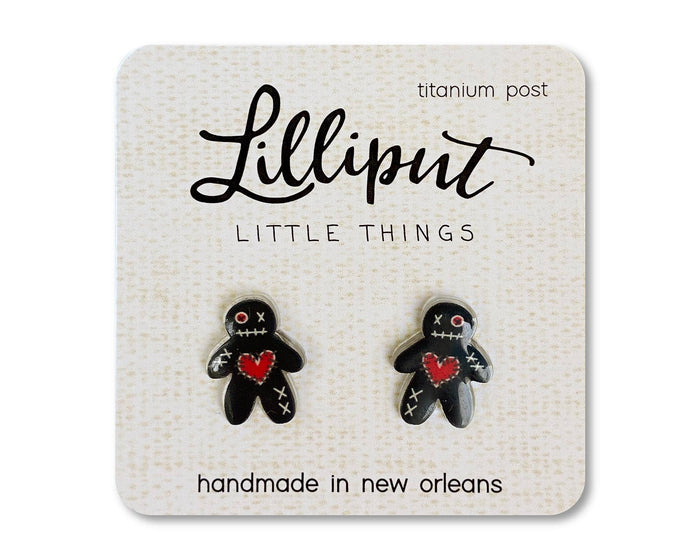 Voodoo Doll Earrings - Fun Gift Idea