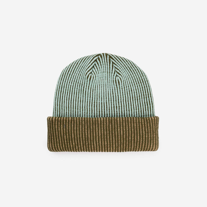Pinstripe Plush Beanie