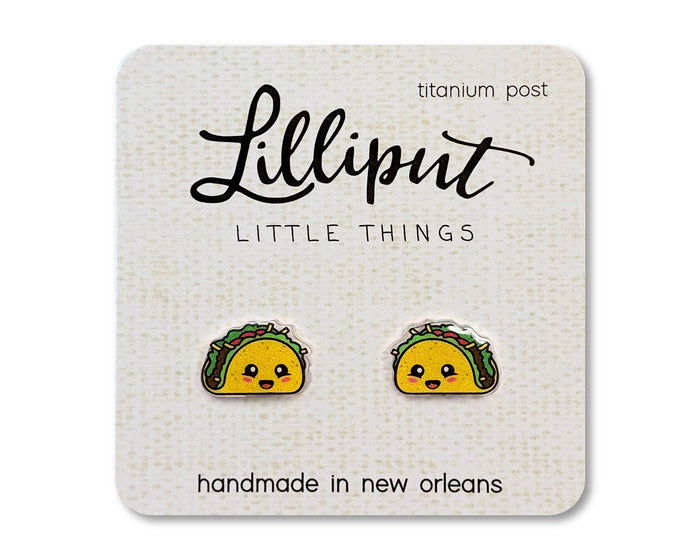 Kawaii Taco Earrings / Lilliput