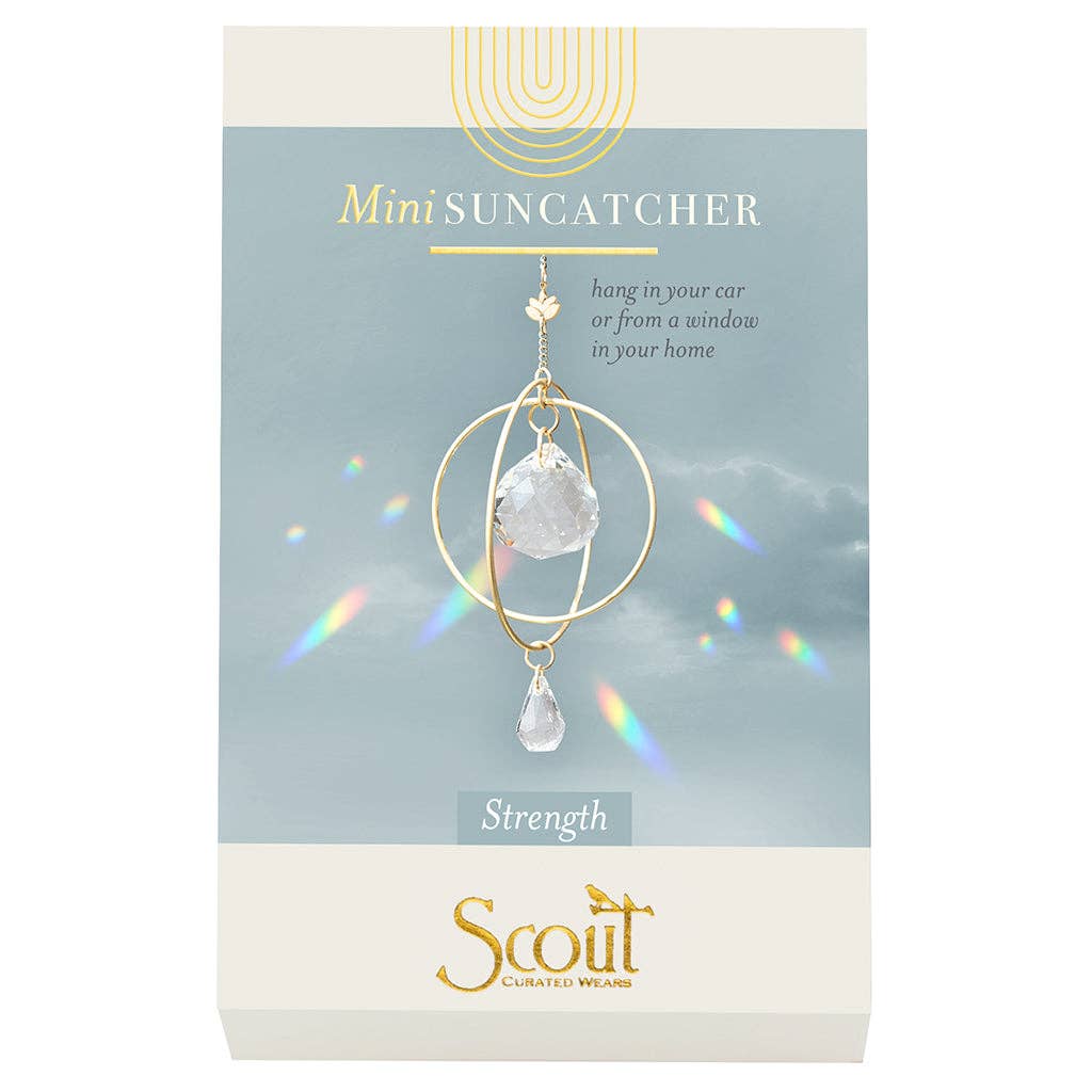Mini Suncatcher - Lotus/Strength / Scout