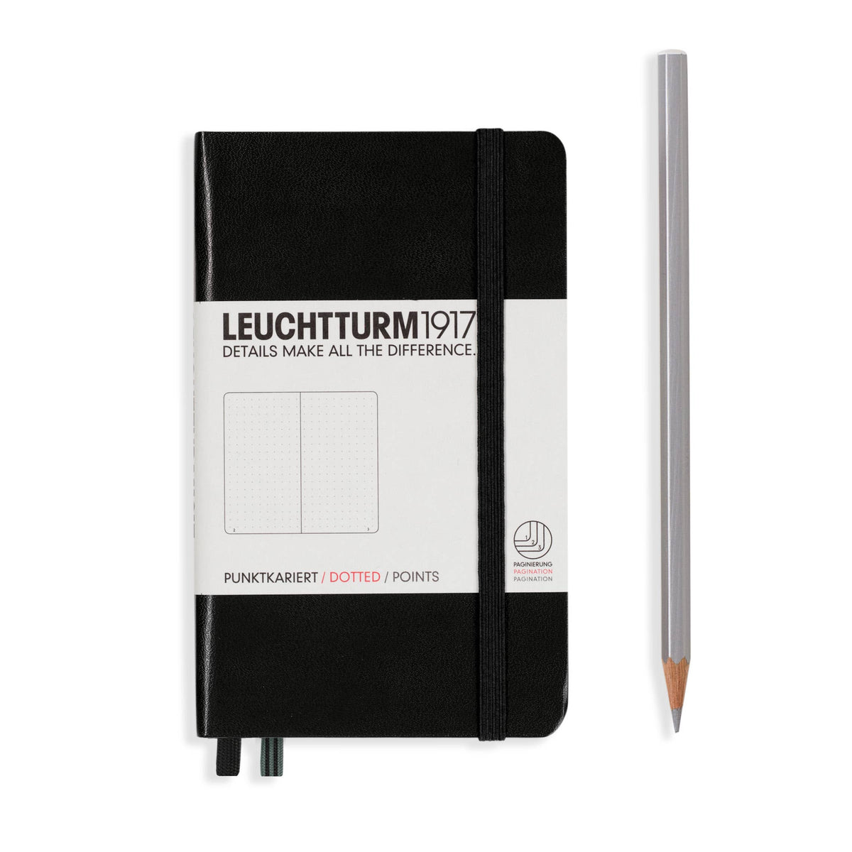 Leuchtturm 1917 A6 Softcover Pocket Sketchbooks - Dotted, Ruled - Various Colors
