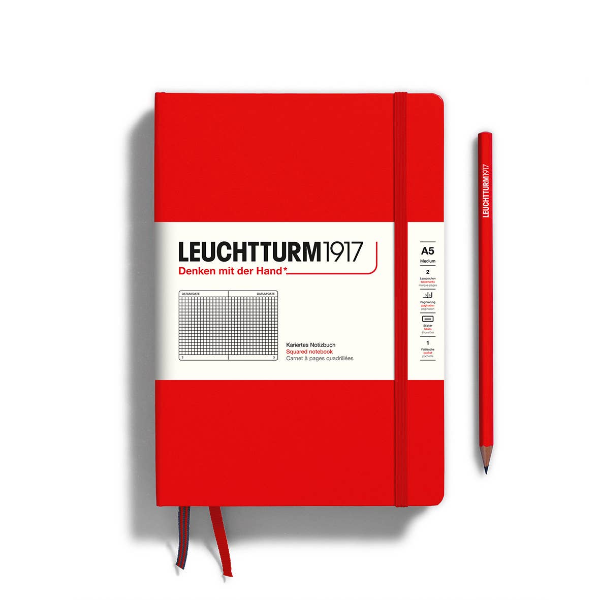 Notebooks - Medium (A5): Navy / Hardcover / Ruled