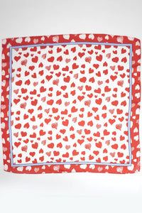 Red Heat Bandana - Silky Feel - Great for Valentine’s Gift