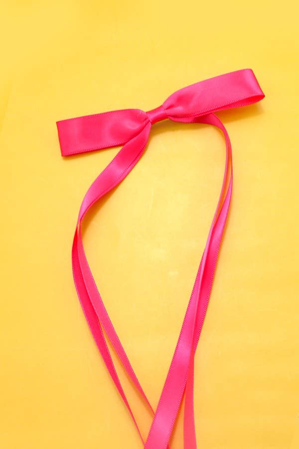 Hair Bow Clip - Long Playful Bows - Great Gift for Daughter, Sister, Friend