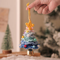 Plush Christmas Ornament Knitted Tree Hanging