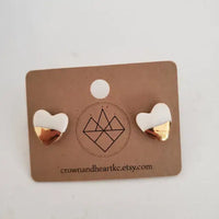 Heart Stud Earrings