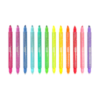 Make no Mistake! Glittery Erasable Markers (Set of 12)