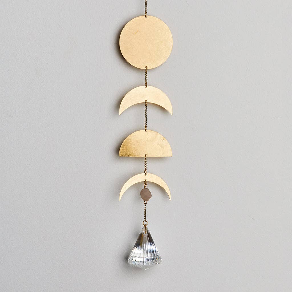 Suncatcher - Moon Phase/Moonstone / Scout