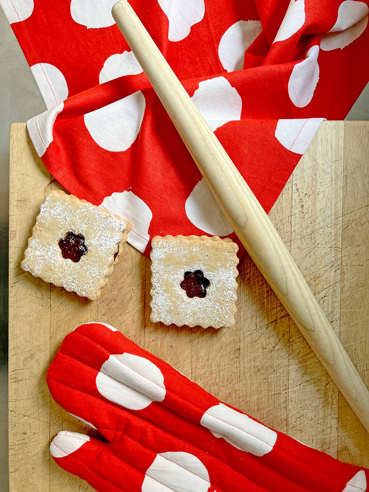 Oven Mitt & Potholder Set