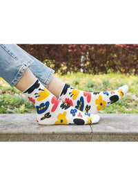 Rufia - Bloom Pop Art Crew Socks