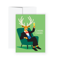 Holiday Card - Cheers Deers!