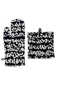 Oven Mitt & Potholder Set