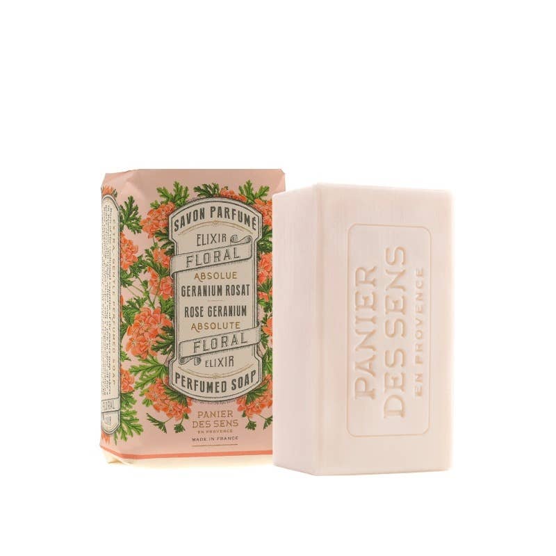 5.3 oz  Rose Geranium  Perfumed Soap Bar
