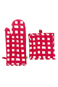 Oven Mitt & Potholder Set