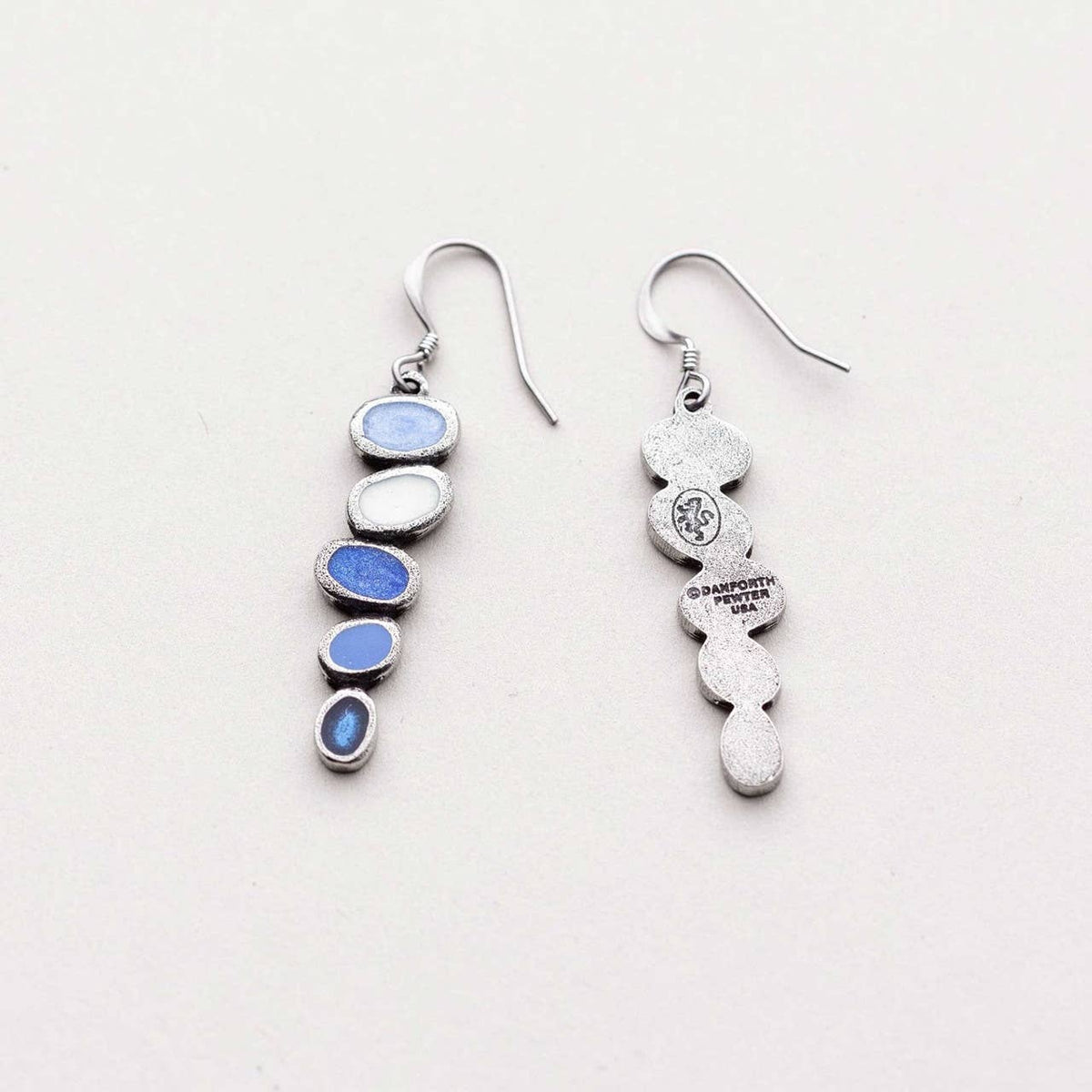 Tango / Glacier Wire Earrings | Pewter | Dangle Earrings